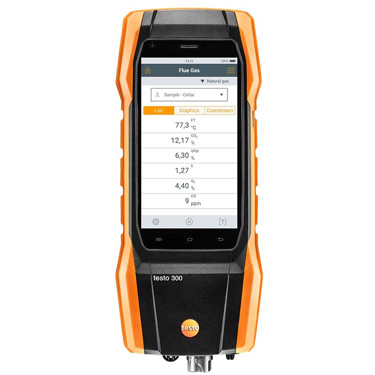 testo300LL長(zhǎng)壽命煙氣分析儀專業(yè)款2(三組分)